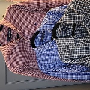 Lot of 3 Polo Dress shirts